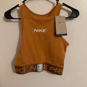 Nike Women's Mustard Crop Top